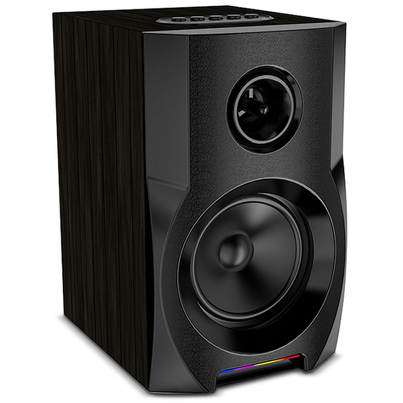 Haut-parleur Super grande Mega Extra / RGB / JQS-401 / BT karaoké /18W / BLACK