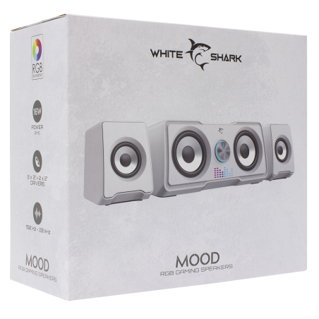 Haut Parleur White Shark MOOD / White - photo 12