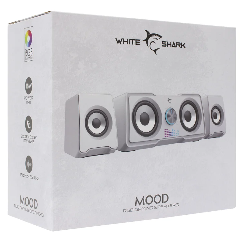 Haut Parleur White Shark MOOD / White - photo 4