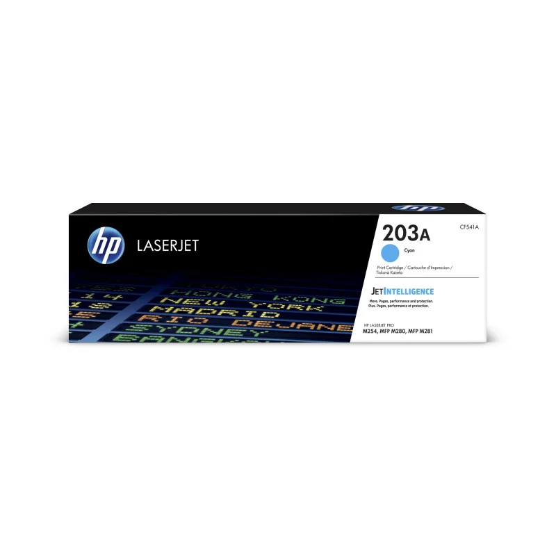 HP 203A cartouche de toner LaserJet cyan authentique / CF541A