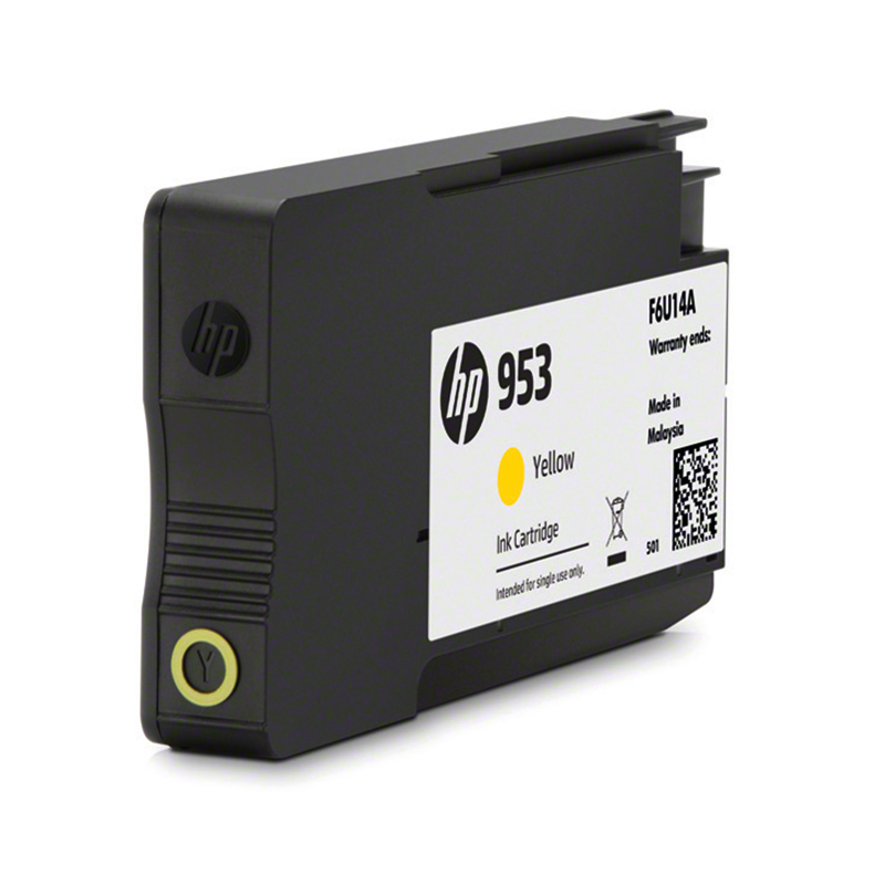 HP 953 cartouche d'encre jaune authentique 9 ml / F6U14AE