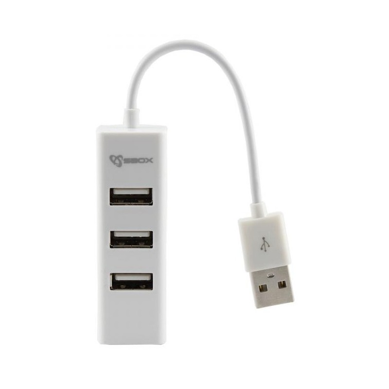 Hub USB 4 ports SBOX H-204 / Blanc - photo 2