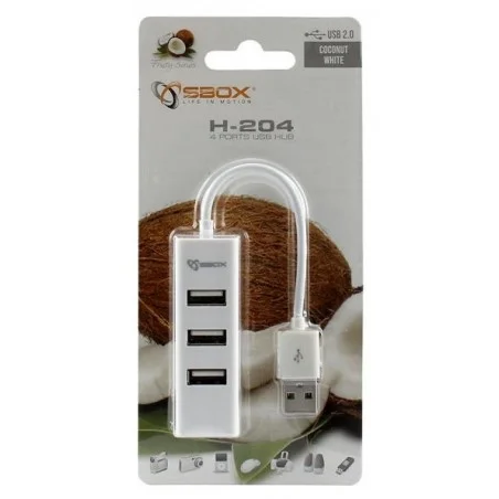 Hub USB 4 ports SBOX H-204 / Blanc - photo 8