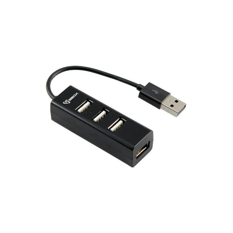 Hub USB 4 ports SBOX H-204 / Noir