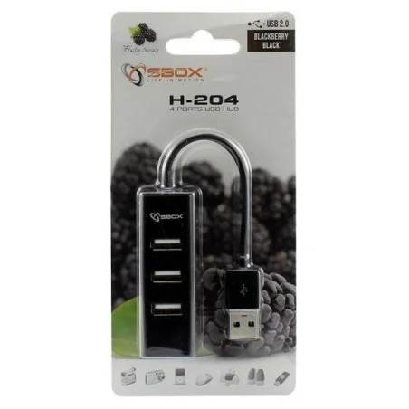 Hub USB 4 ports SBOX H-204 / Noir - photo 8