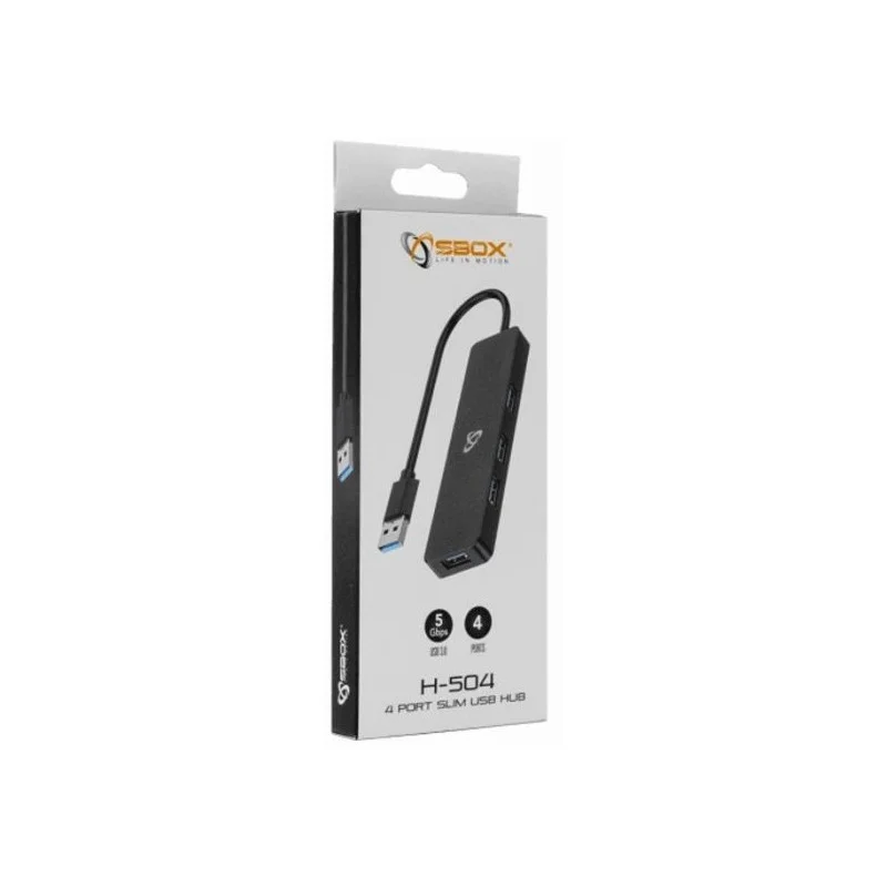 Hub USB 4 ports SBOX H-504 - photo 2