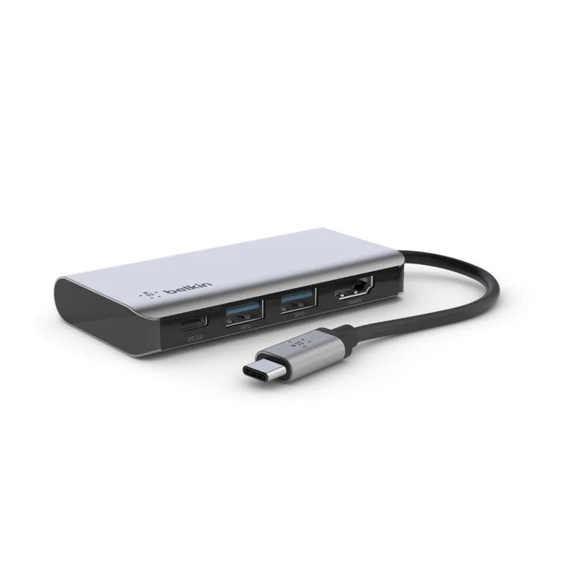 Hub USB-C Belkin avec HDMI / 2x USB-A / USB-C / 100W Passtrhough - photo 2