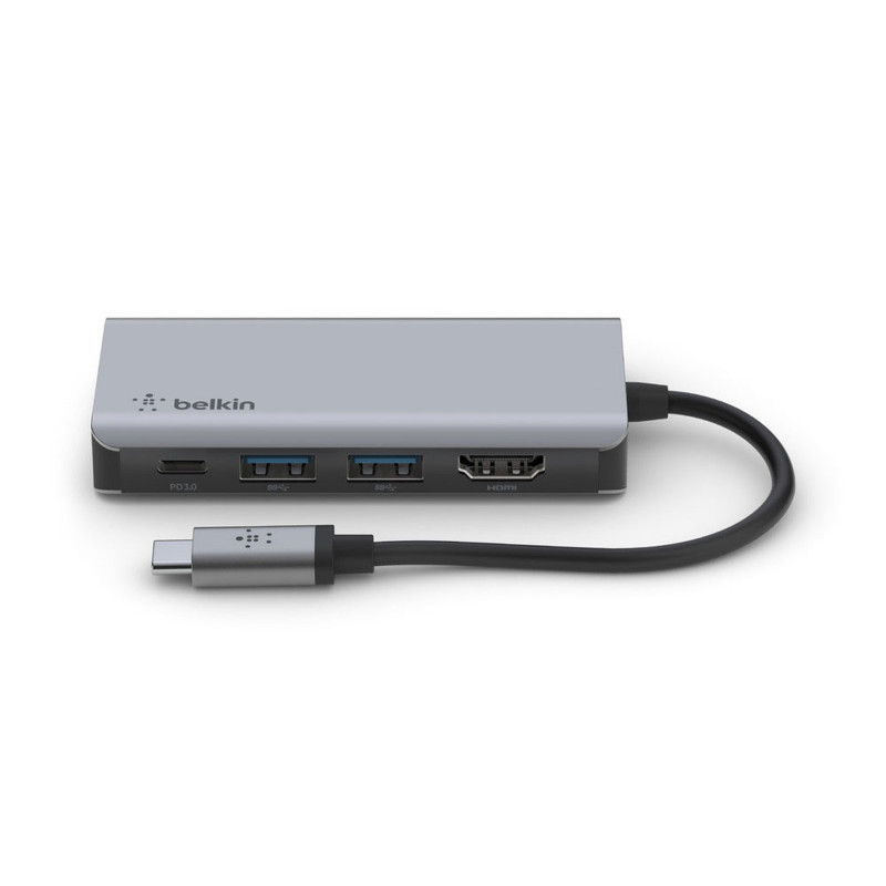 Hub USB-C Belkin avec HDMI / 2x USB-A / USB-C / 100W Passtrhough - photo 3