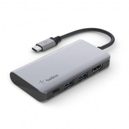 Hub USB-C Belkin avec HDMI / 2x USB-A / USB-C / 100W Passtrhough - photo 7