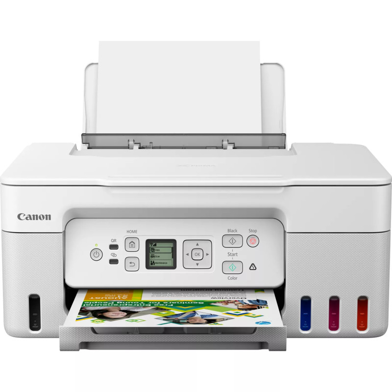 Imprimante Multifonction réservoir intégré CANON PIXMA G3470 Couleur Wifi 3en1 Blanc - Canon - photo 1
