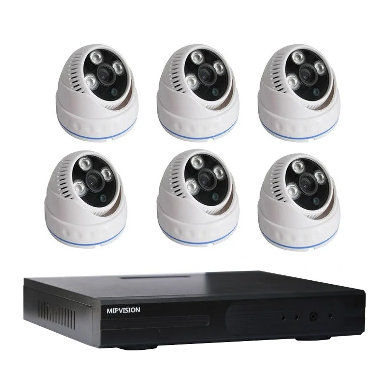 Kit DVR AHD 2 canaux + 2 Caméras MIPVISION Internes 5MP