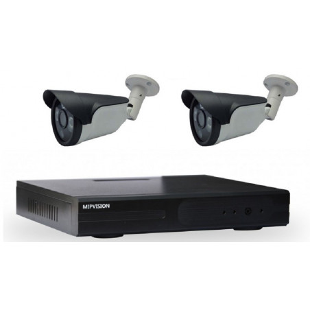 Kit DVR AHD 4 canaux + 2 Caméras Externes 2MP - photo 3