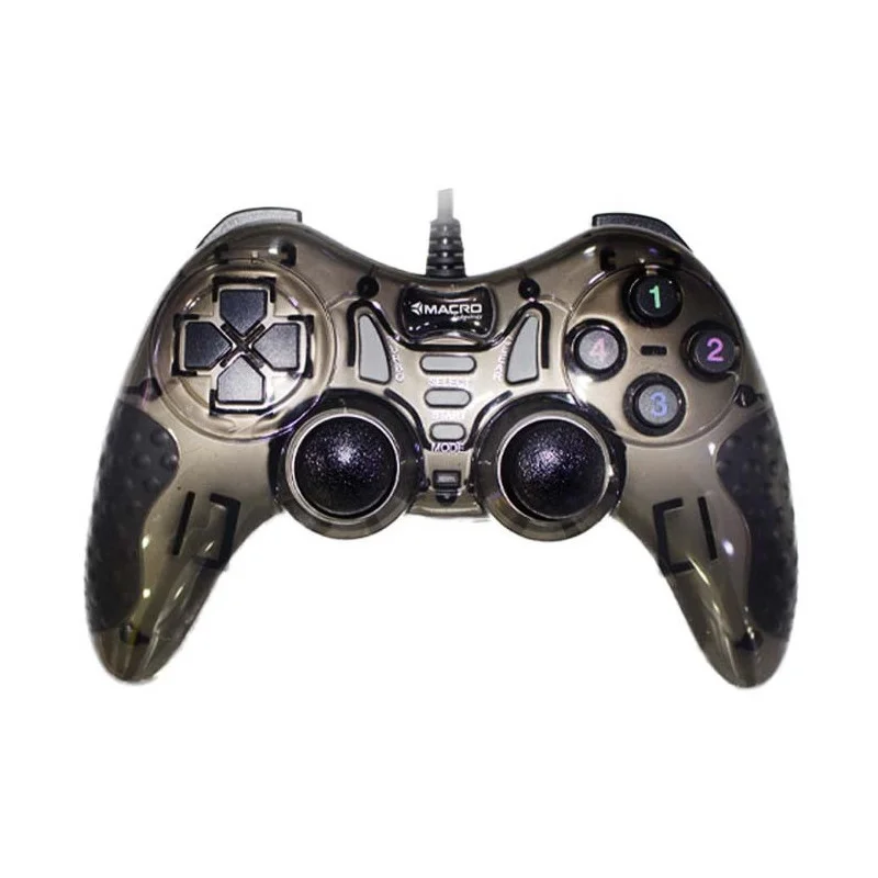 Manette de jeu avec double vibration Macro / Rouge - variant M-MACRO-MR - photo 2