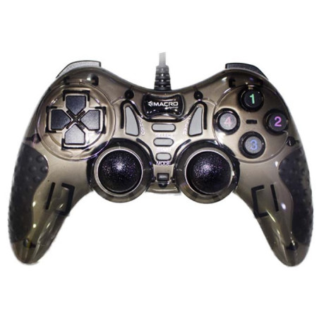 Manette de jeu avec double vibration Macro / Rouge - variant M-MACRO-MR - photo 3