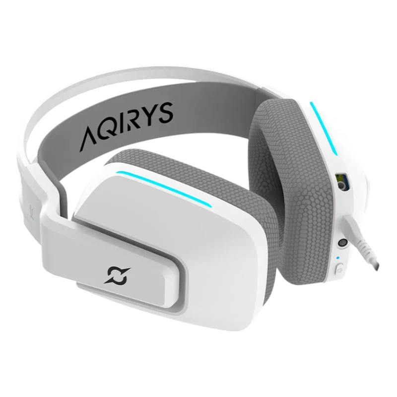 Micro Casque Gamer Filaire AQIRYS ALYA - Blanc
