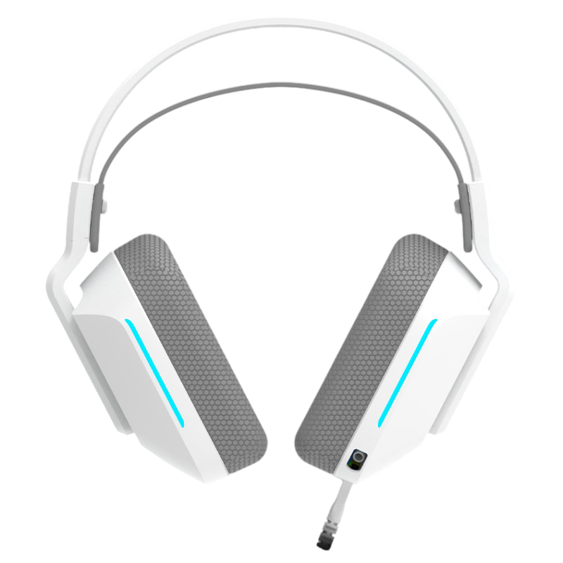 Micro Casque Gamer Filaire AQIRYS ALYA - Blanc
