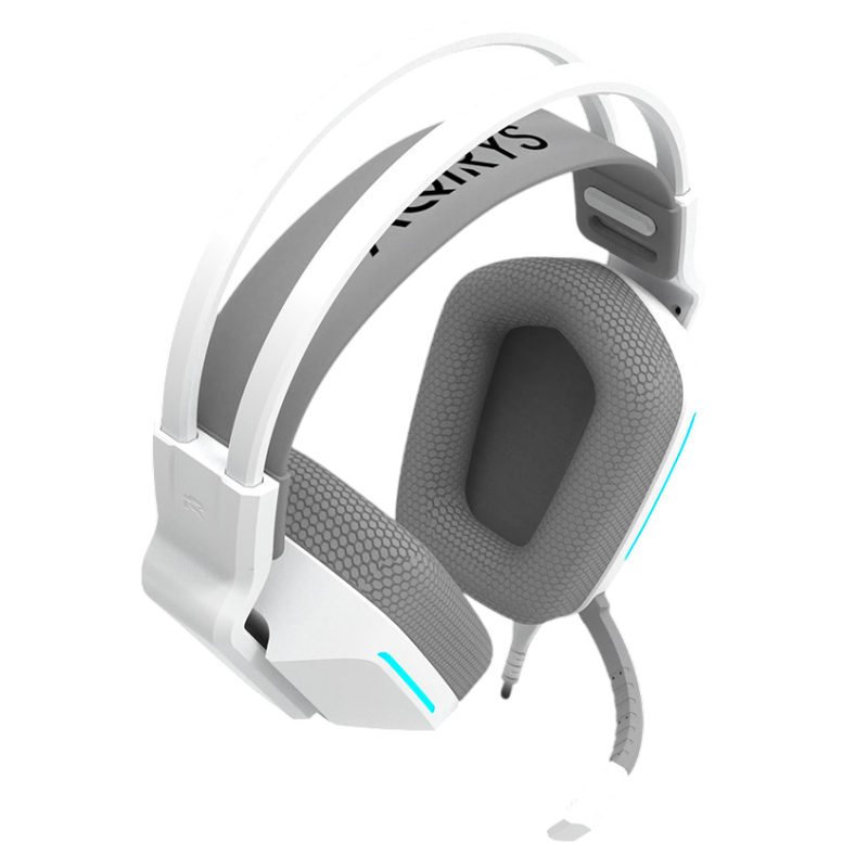 Micro Casque Gamer Filaire AQIRYS ALYA - Blanc