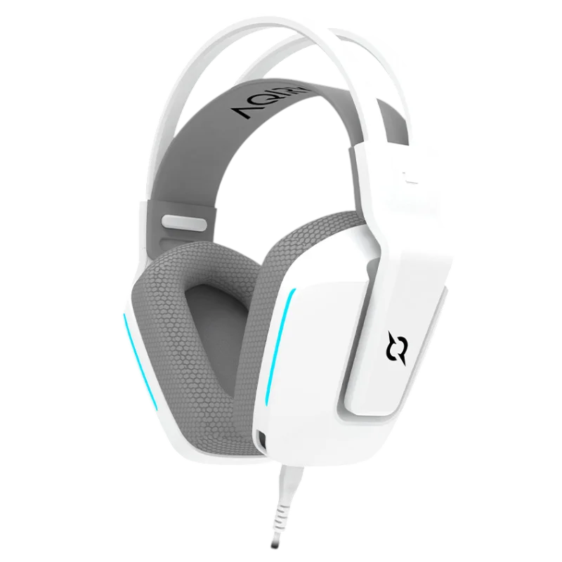 Micro Casque Gamer Filaire AQIRYS ALYA - Blanc