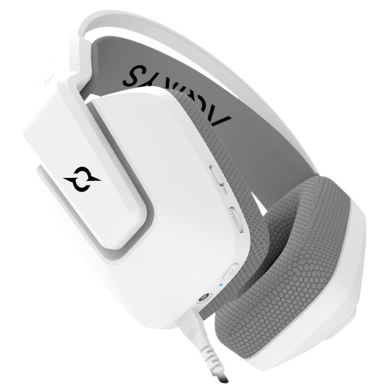 Micro Casque Gamer Filaire AQIRYS ALYA - Blanc