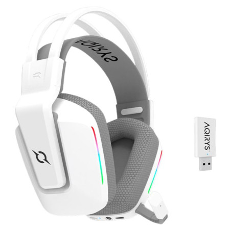 MICRO CASQUE GAMER SANS FIL AQIRYS ALYA STÉRÉO 3D - NOIR - variant CASQUE-ALYA-WH - photo 14