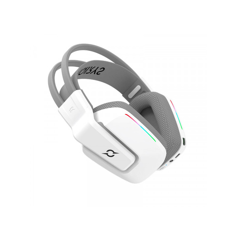 MICRO CASQUE GAMER SANS FIL AQIRYS ALYA STÉRÉO 3D - NOIR - variant CASQUE-ALYA-WH - photo 3