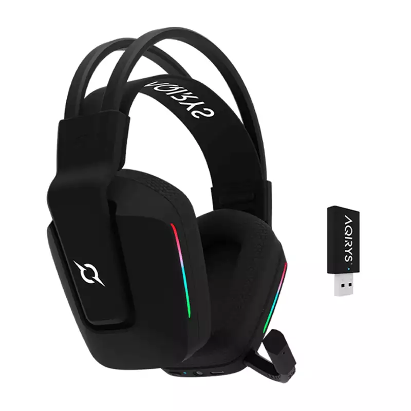 MICRO CASQUE GAMER SANS FIL AQIRYS ALYA STÉRÉO 3D - NOIR - photo 5