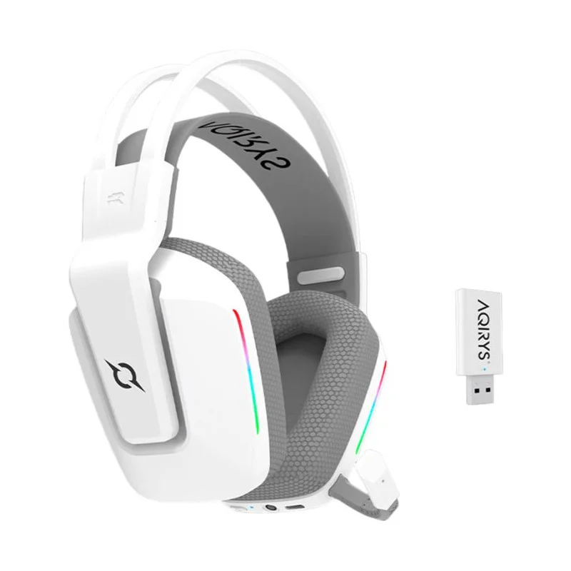 MICRO CASQUE GAMER SANS FIL AQIRYS ALYA STÉRÉO 3D - NOIR - variant CASQUE-ALYA-WH - photo 5