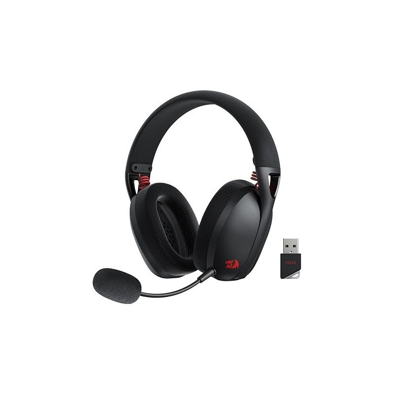 MICRO CASQUE GAMER SANS FIL REDRAGON H848 PRO / Noir