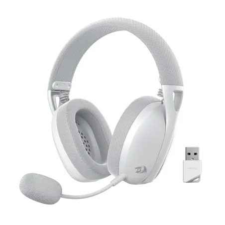 MICRO CASQUE GAMER SANS FIL REDRAGON H848 PRO / Blanc - Redragon - photo 6