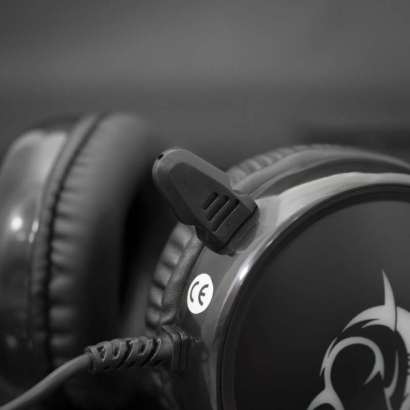 Micro Casque Gamer WHITE SHARK MARGAY GH-1947 /Noir - photo 3