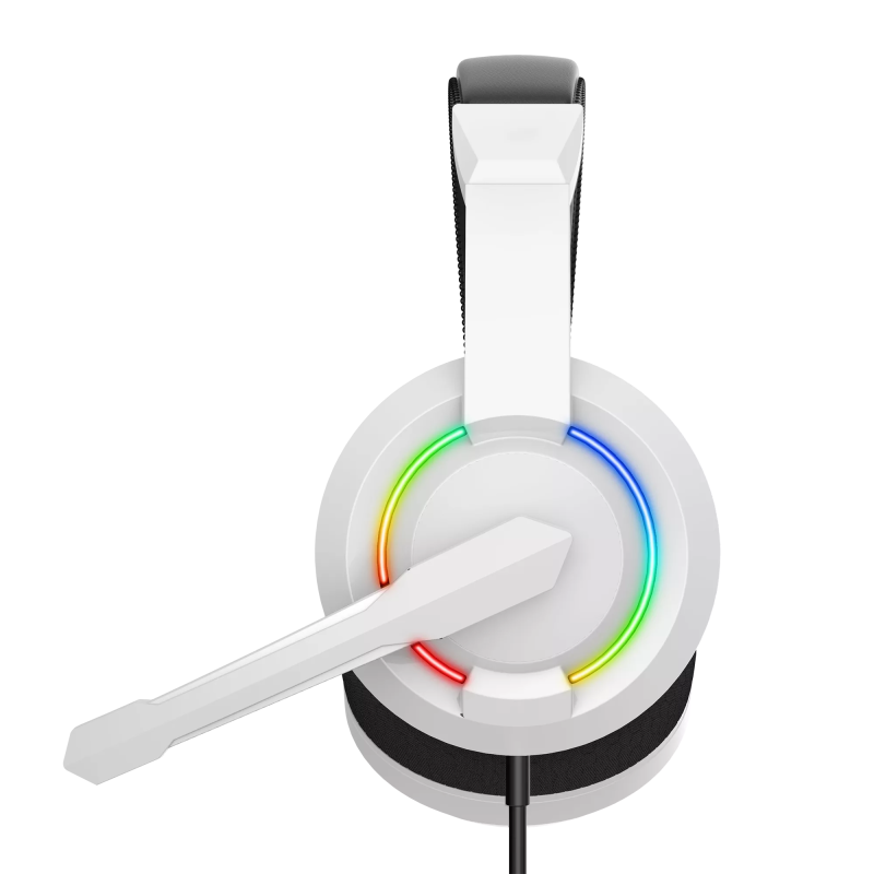 Micro-Casque Gaming Baracuda BGH-021 HYDRA RGB / Blanc - photo 2
