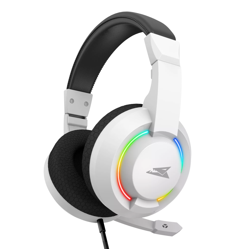 Micro-Casque Gaming Baracuda BGH-021 HYDRA RGB / Blanc - photo 4