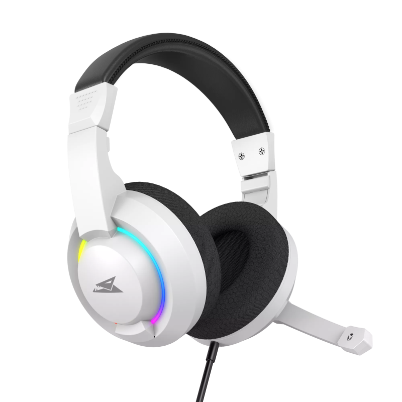 Micro-Casque Gaming Baracuda BGH-021 HYDRA RGB / Blanc - photo 5