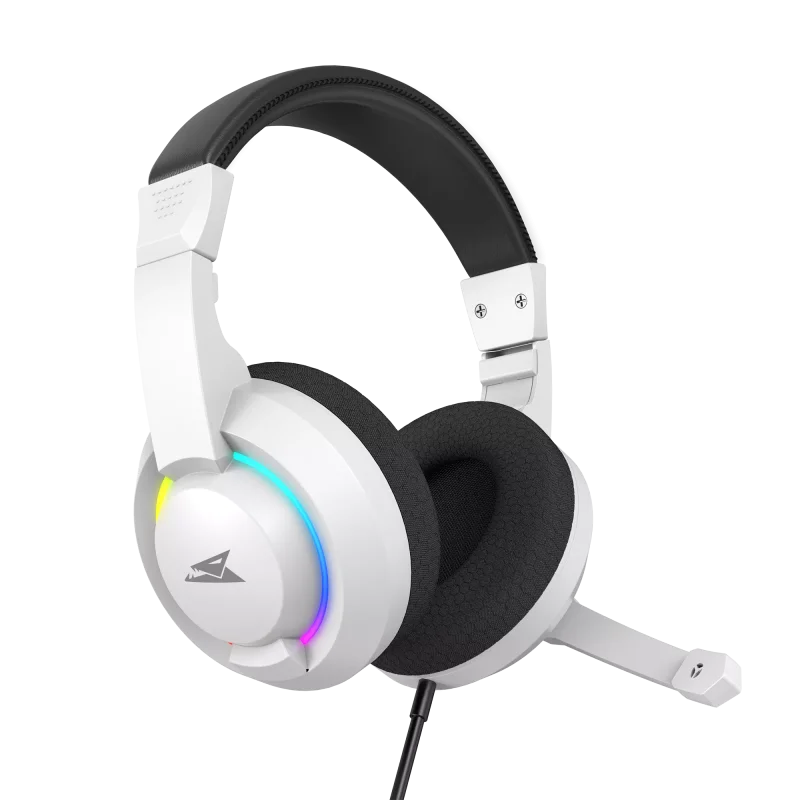 Micro-Casque Gaming Baracuda BGH-021 HYDRA RGB / Blanc - photo 5