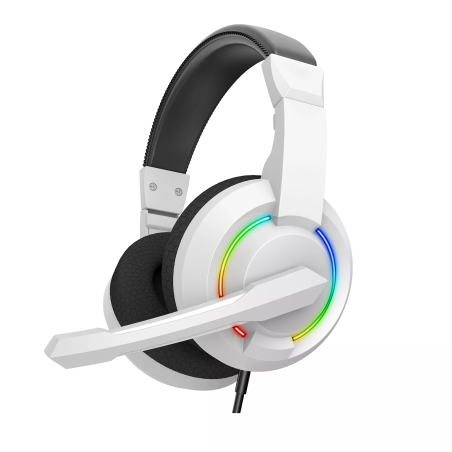Micro-Casque Gaming Baracuda BGH-021 HYDRA RGB / Blanc - photo 9