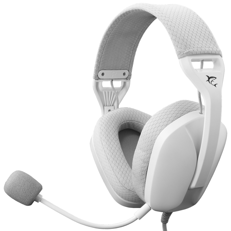 Micro-Casque Gaming Filaire White Shark SPARROW GH-2443 / Blanc - photo 1