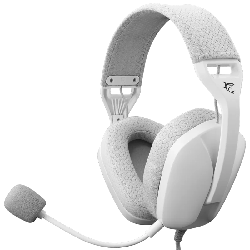 Micro-Casque Gaming Filaire White Shark SPARROW GH-2443 / Blanc