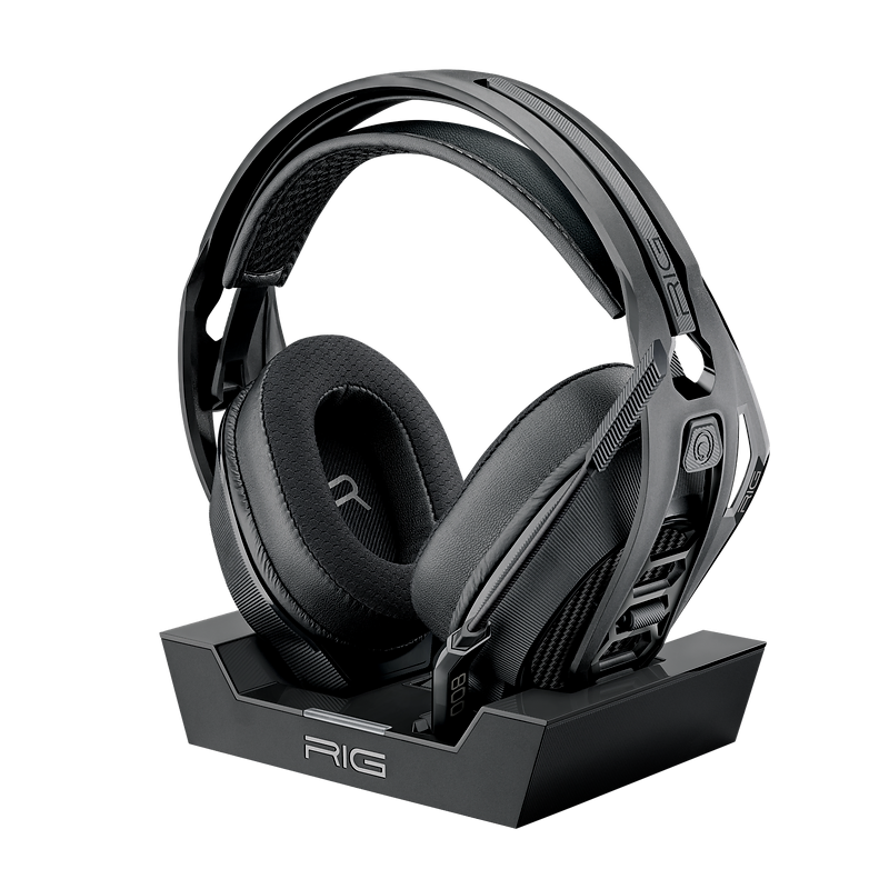Micro-Casque Gaming Nacon RIG 800 Pro HS Wireless Pour PlayStation / Xbox et PC / Noir