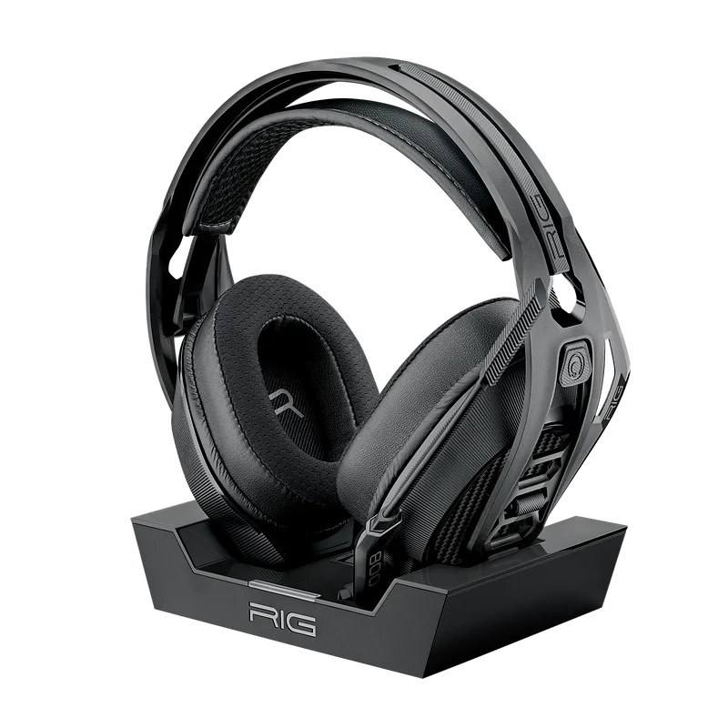 Micro-Casque Gaming Nacon RIG 800 Pro HS Wireless Pour PlayStation / Xbox et PC / Noir