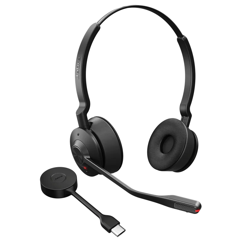 Micro-Casque Sans Fil Jabra Engage 55 MS Stéreo / Noir