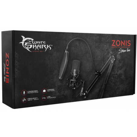 Microphone Gaming White  Shark  DSM-01 ZONIS / NOIR - photo 18