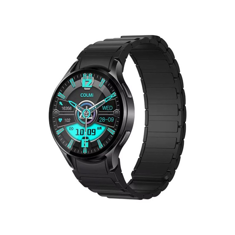 Montre Connectée COLMI i28 Ultra Métal / Silver Avec Écouteurs Sans Fil Bluetooth  OTU AI-18 Blanc - variant I28-MTL-BK-AI18 - photo 2