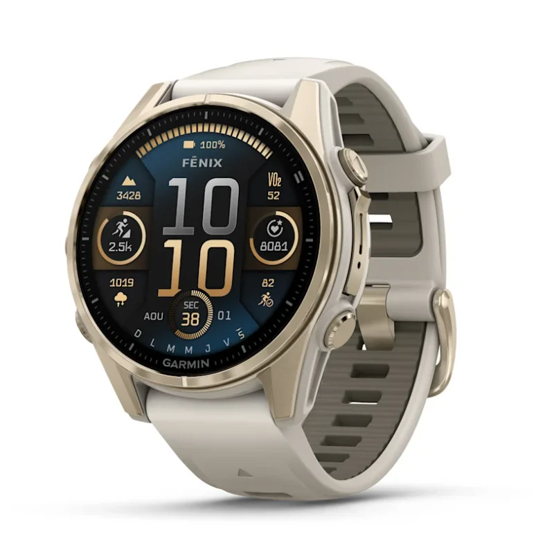 Montre Connectée Garmin fēnix 8 43 mm / Gold