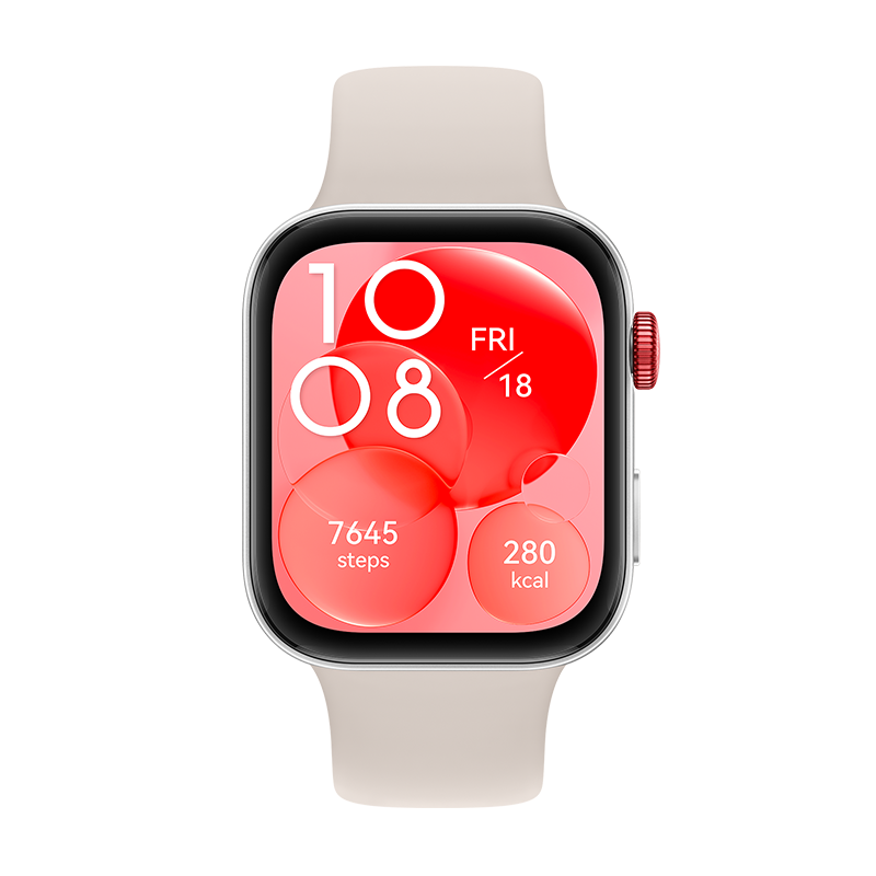 Montre connectée Huawei Watch Fit 3 / Blanc / 55020CJU