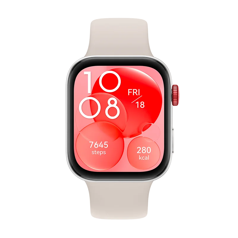 Montre connectée Huawei Watch Fit 3 / Blanc / 55020CJU