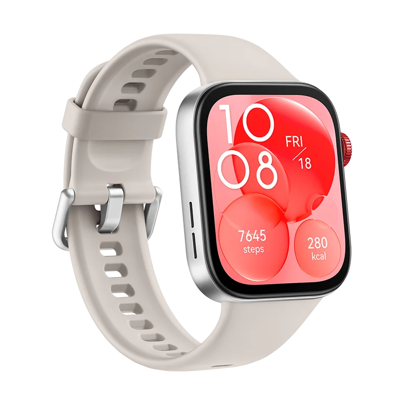 Montre connectée Huawei Watch Fit 3 / Blanc / 55020CJU