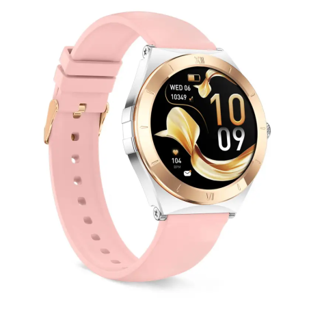 Montre Connectee Ksix Lya Rose & Silver 1,19" / 2 Bracelets (metal + Silicone) - photo 11