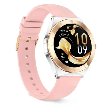 Montre Connectee Ksix Lya Rose & Silver 1,19" / 2 Bracelets (metal + Silicone) - photo 11