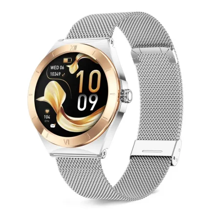 Montre Connectee Ksix Lya Rose & Silver 1,19" / 2 Bracelets (metal + Silicone) - photo 8