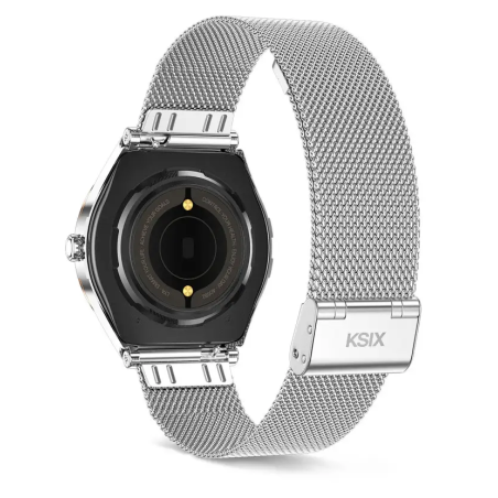 Montre Connectee Ksix Lya Rose & Silver 1,19" / 2 Bracelets (metal + Silicone) - photo 9